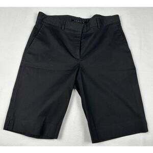 Theory Black Bermuda Shorts EUC sz 4 28 in Women's